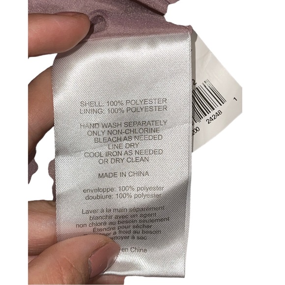 Vera Wang White “Quartz” Halter David’s Bridal VW360214 Bridesmaid Dress - 2 - Picture 13 of 16